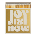 Joy is now