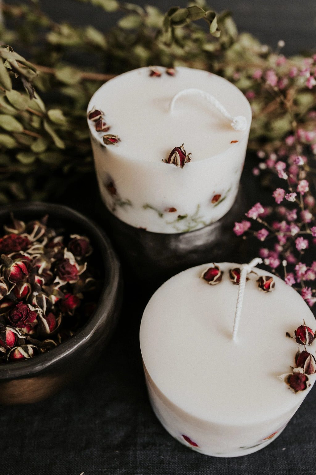 Aromātiskā svece "Roze"