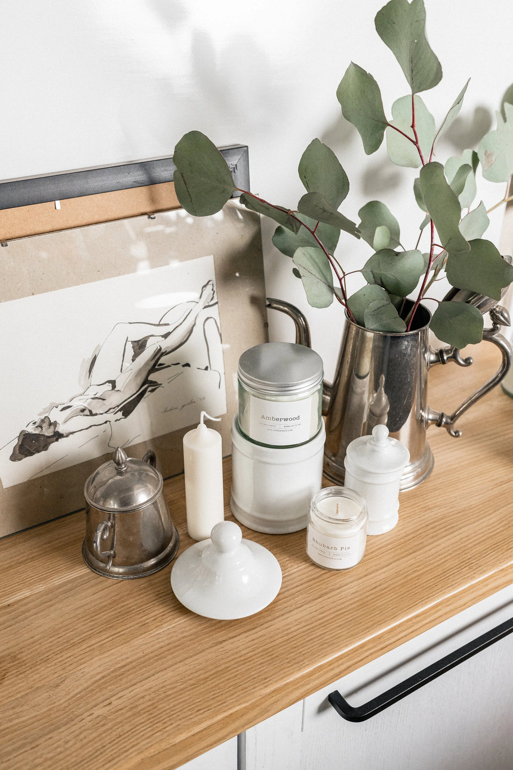 Jasmine - aromātiska svece stikla burciņā