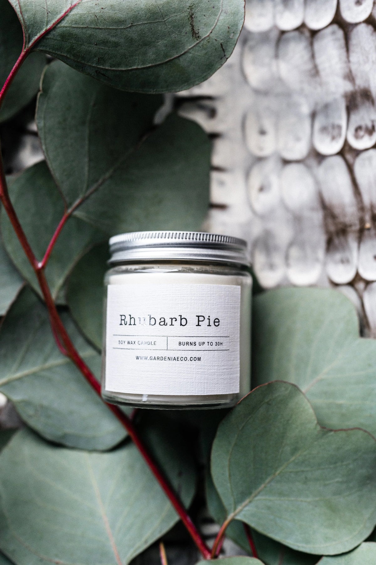 Aromātiskā svece Rhubarb Pie
