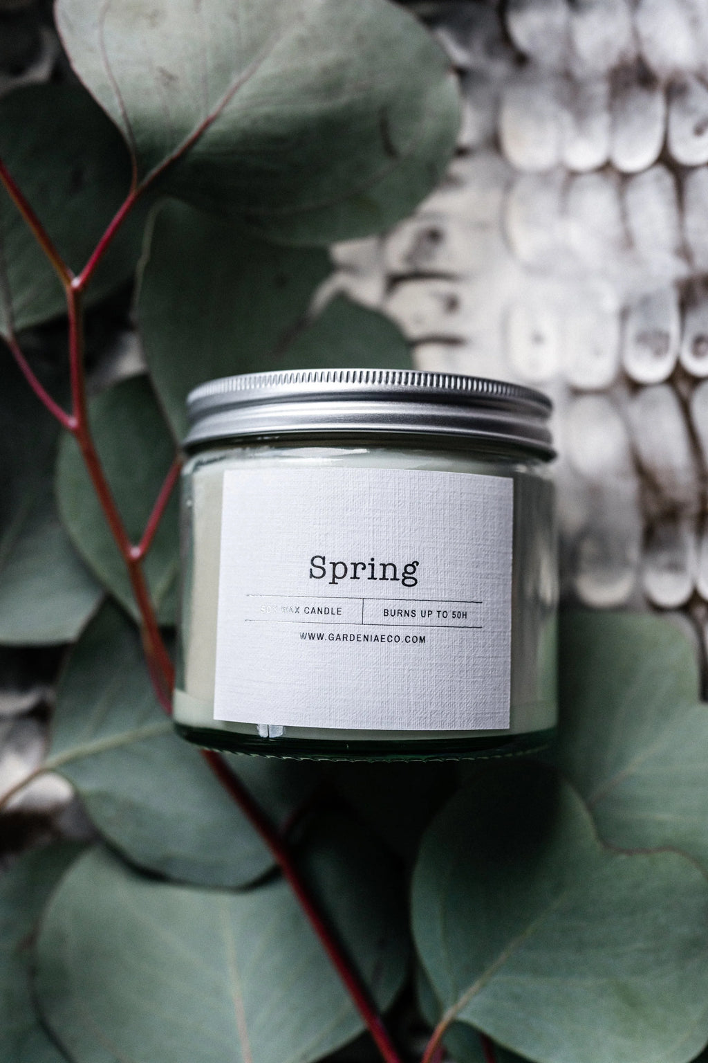 Spring - aromātiska svece stikla burciņā