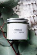 Jasmine - aromātiska svece stikla burciņā