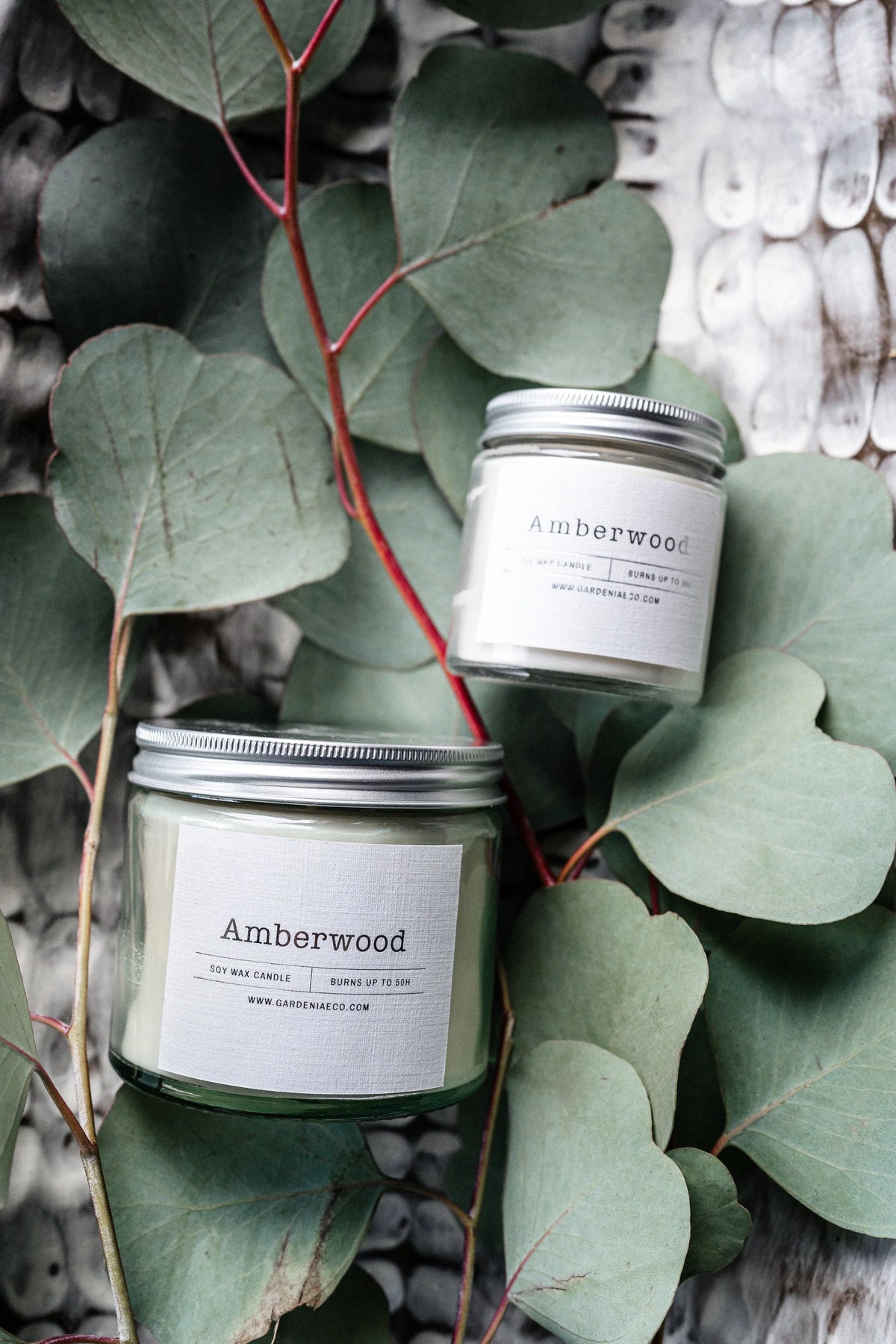 Aromātiskā svece Amber Wood