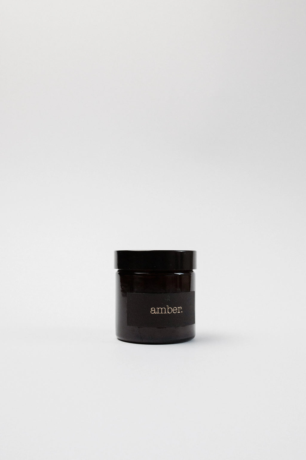 Svece burciņā "Amber candle" 4 izmēri