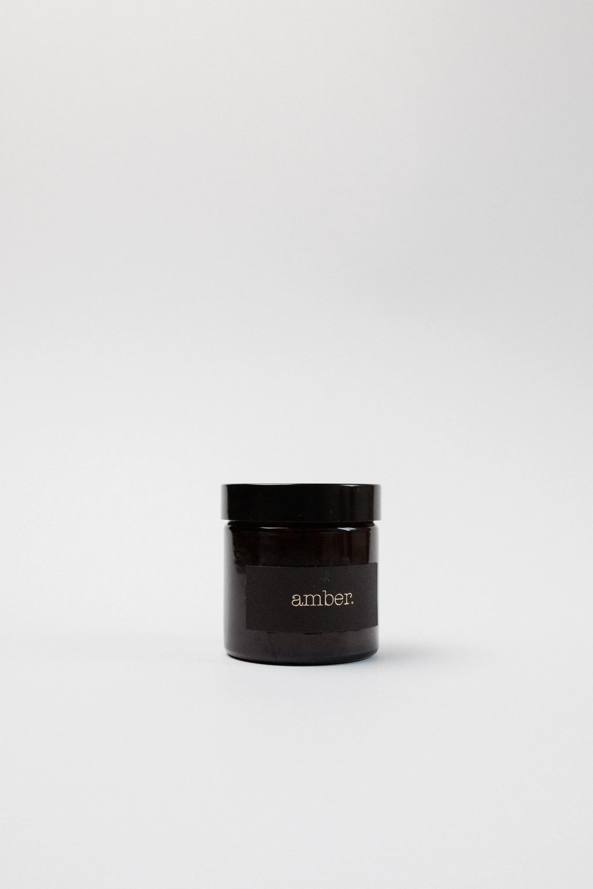 Svece burciņā "Amber candle" 4 izmēri