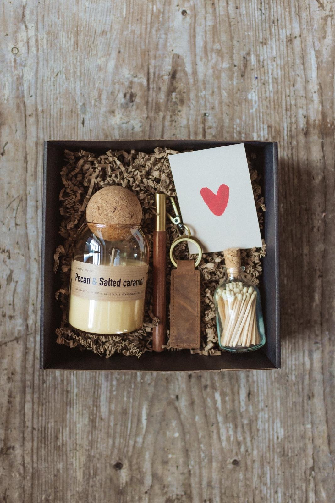 Aromātiskā svece Pecan & Salted caramel