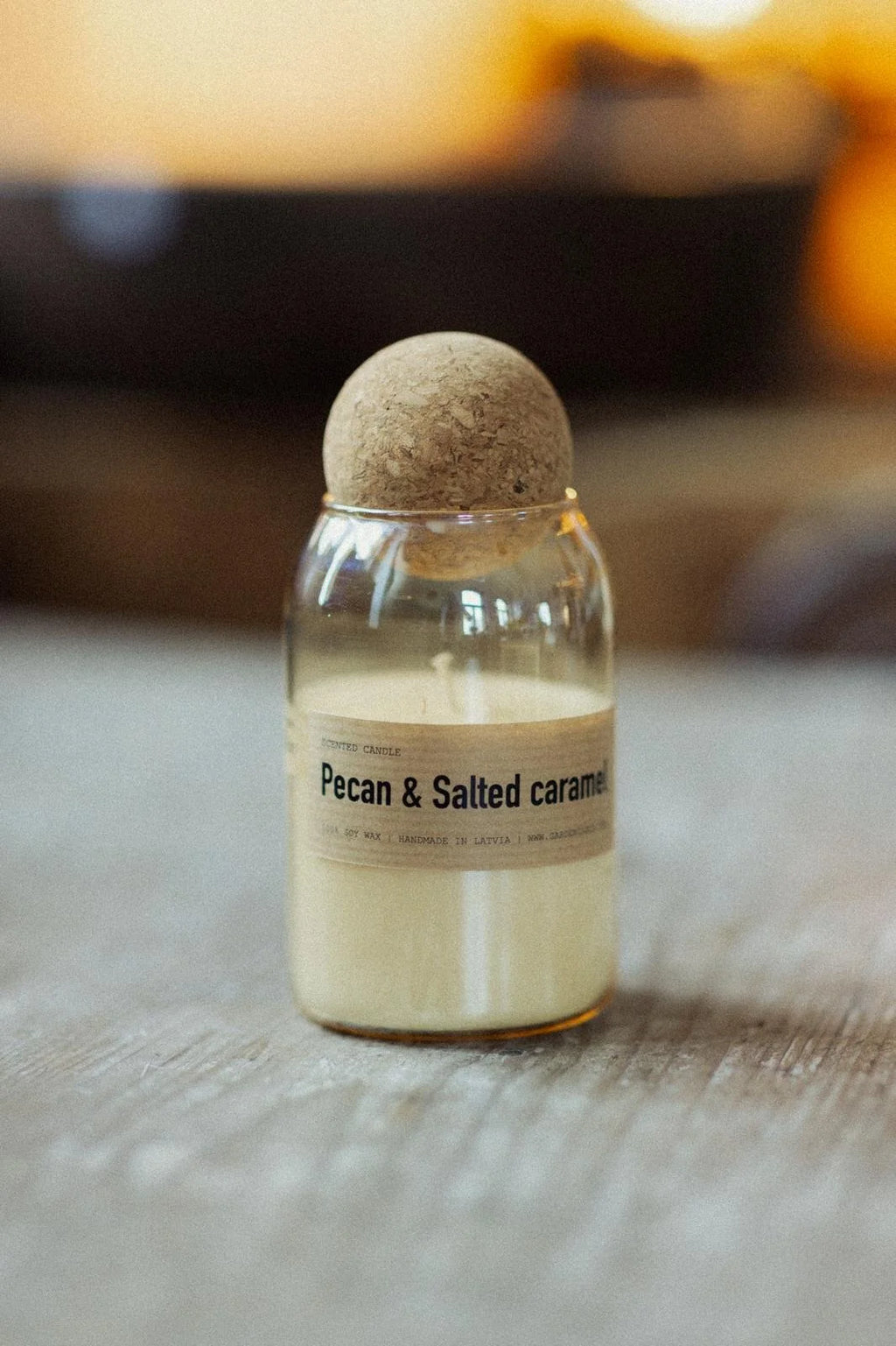 Aromātiskā svece Pecan & Salted caramel